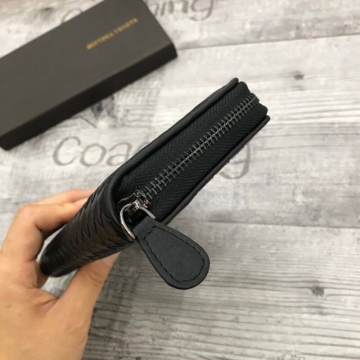 Мужской кожаный клатч  Bottega Veneta на молнии К-109