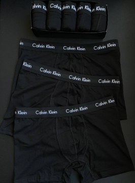 Чоловічий комплект чорної білизни calvin Т-44