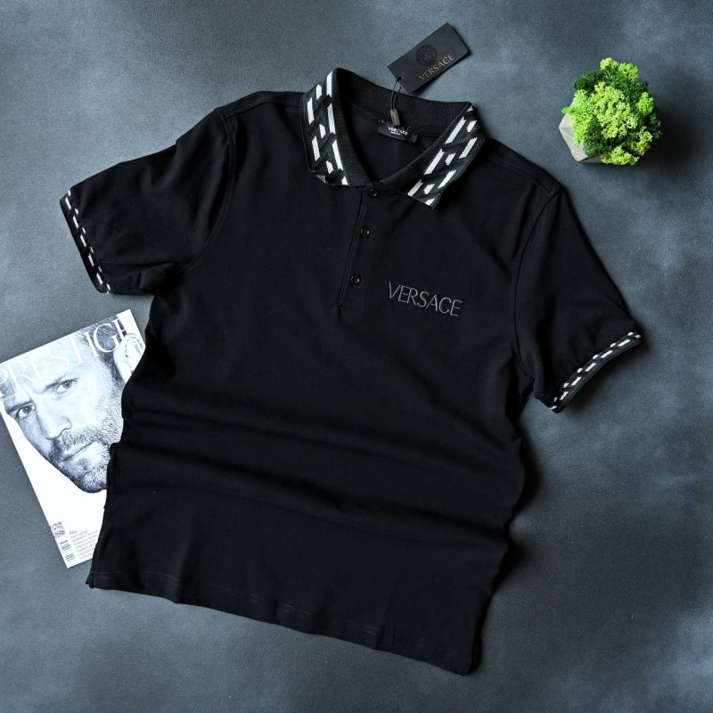 Брендове люксове чоловіче поло Versace Ф-1077