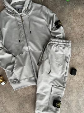 Брендовый мужской спортивный костюм Stone island весна-осень К-627