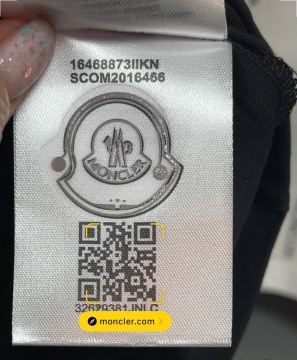 Стильна чоловіча брендова футболка Moncler у 2 кольорах Ф-1081