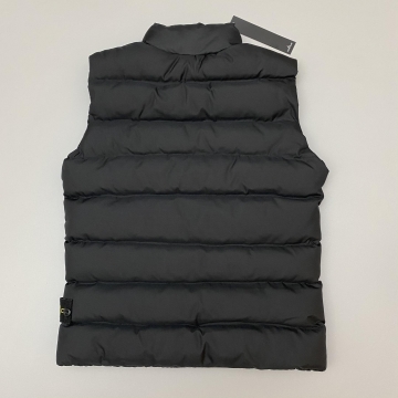 Чоловіча чорна стьобана жилетка Stone island весна-осінь К-978