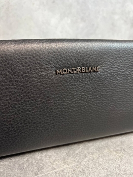 Кожаный мужской клатч Montblanc К-117