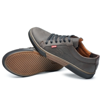 Темно коричневые кеды Levis Т-798
