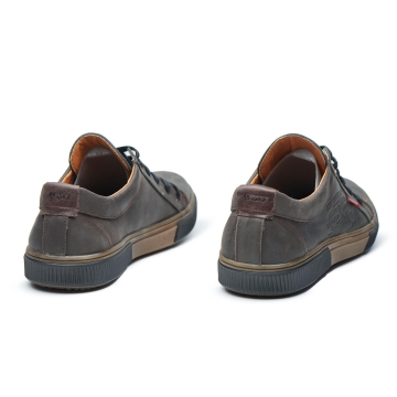 Темно коричневые кеды Levis Т-798