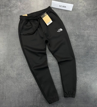 Черные мужские брендовые спортивные штаны TNF Б-484