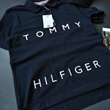 Стильне чоловіче люксове поло Tommy Ф-1195