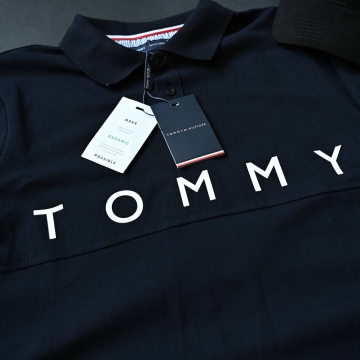 Стильне чоловіче люксове поло Tommy Ф-1195