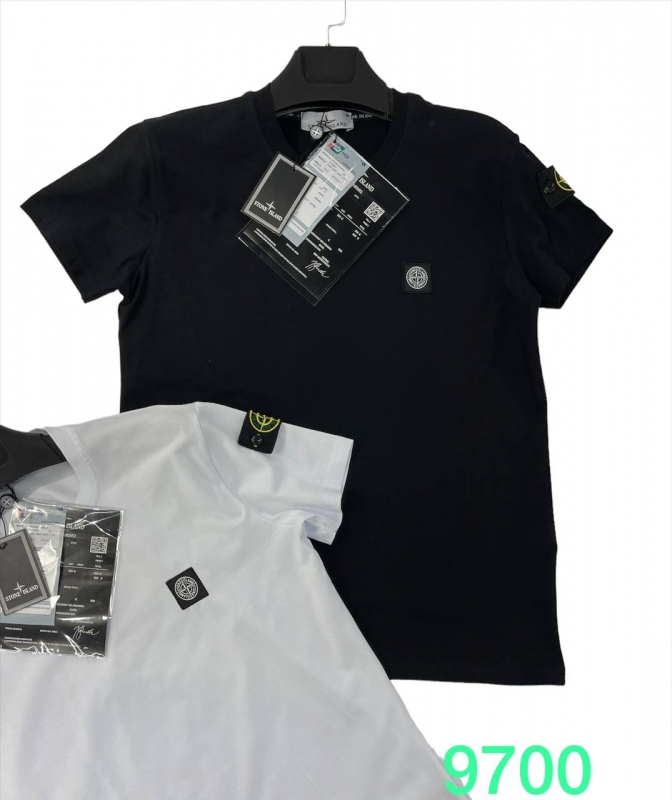Брендовая мужская футболка Stone Island (2 цвета) Ф-1201