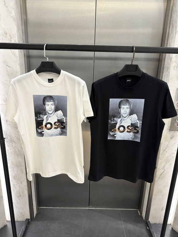 Белая футболка Hugo Boss Bruce Lee Ф-1221