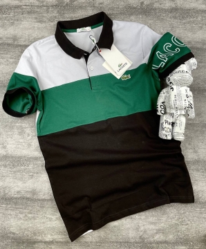 Стильное мужское поло Lacoste люкс качества Ф-1286