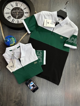 Стильное мужское поло Lacoste люкс качества Ф-1286