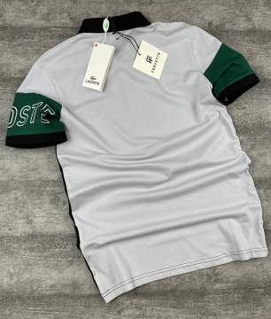 Стильное мужское поло Lacoste люкс качества Ф-1286