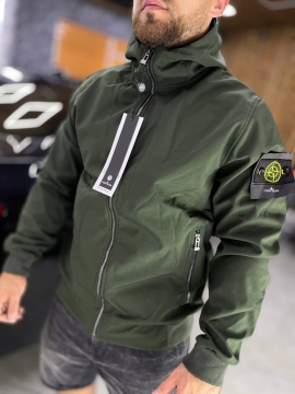 Чоловіча вітровка Stone island хакі К-1077