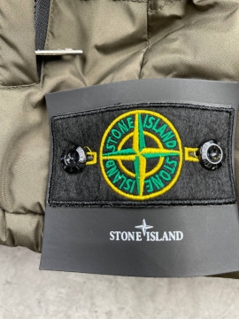 Мужская брендовая жилетка Stone island хаки К-1113