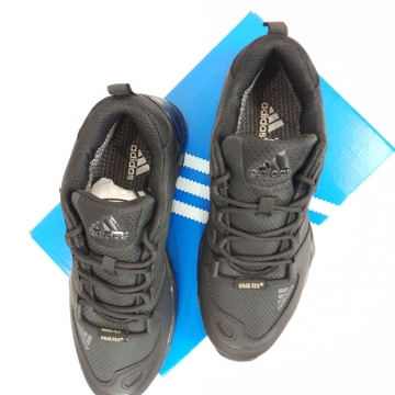 Мужские брендовые кроссовки Gore-Tex Fur Black Т-845
