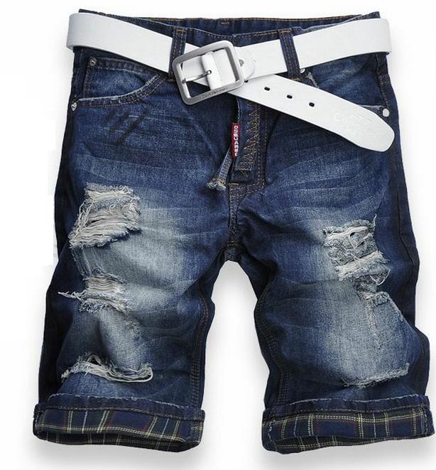 Рваные Мужские Бриджи Dsquared BR-2