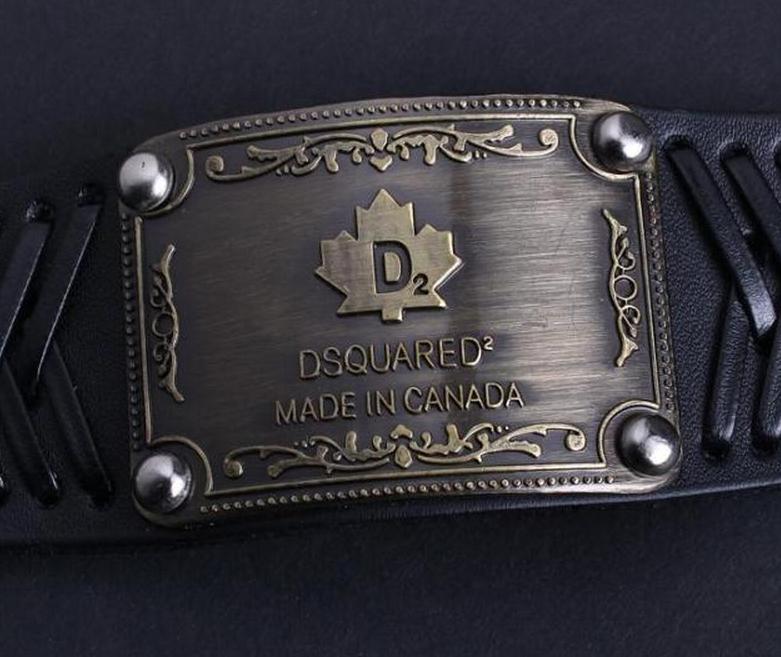 Черный Браслет Dsquared