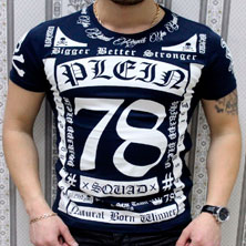 Футболка Синяя Мужская Philipp Plein Ф-223