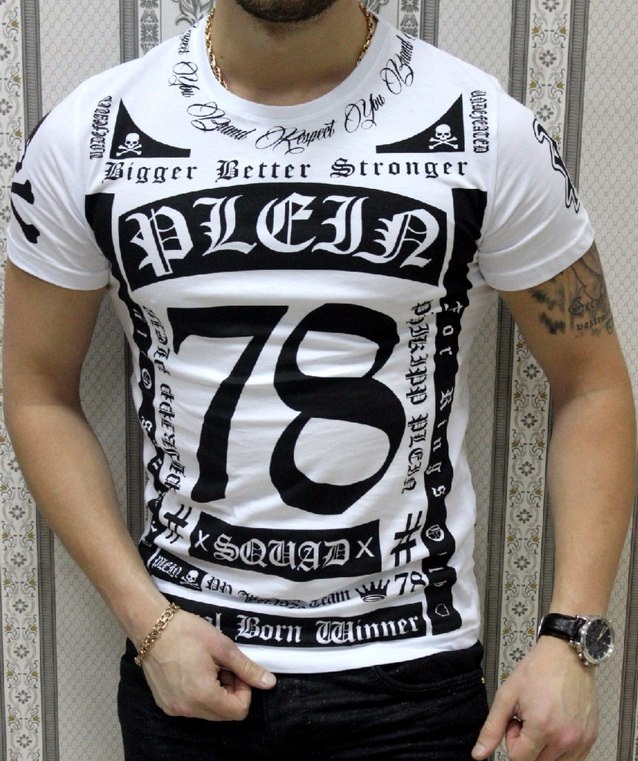 Белая Футболка Philipp Plein Ф-224