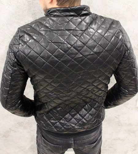 Мужская Кожаная Куртка Philipp Plein K-182