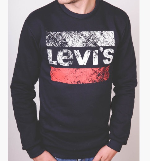 Темно-Синяя Кофта Levis T-164